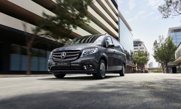 The new Mercedes Vito van pictured