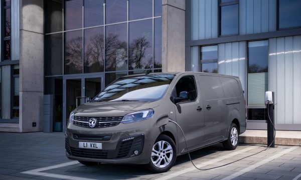 Vauxhall Vivaro-e recharging