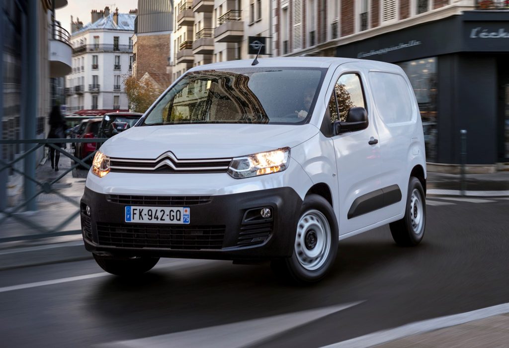 Citroen e-Berlingo front