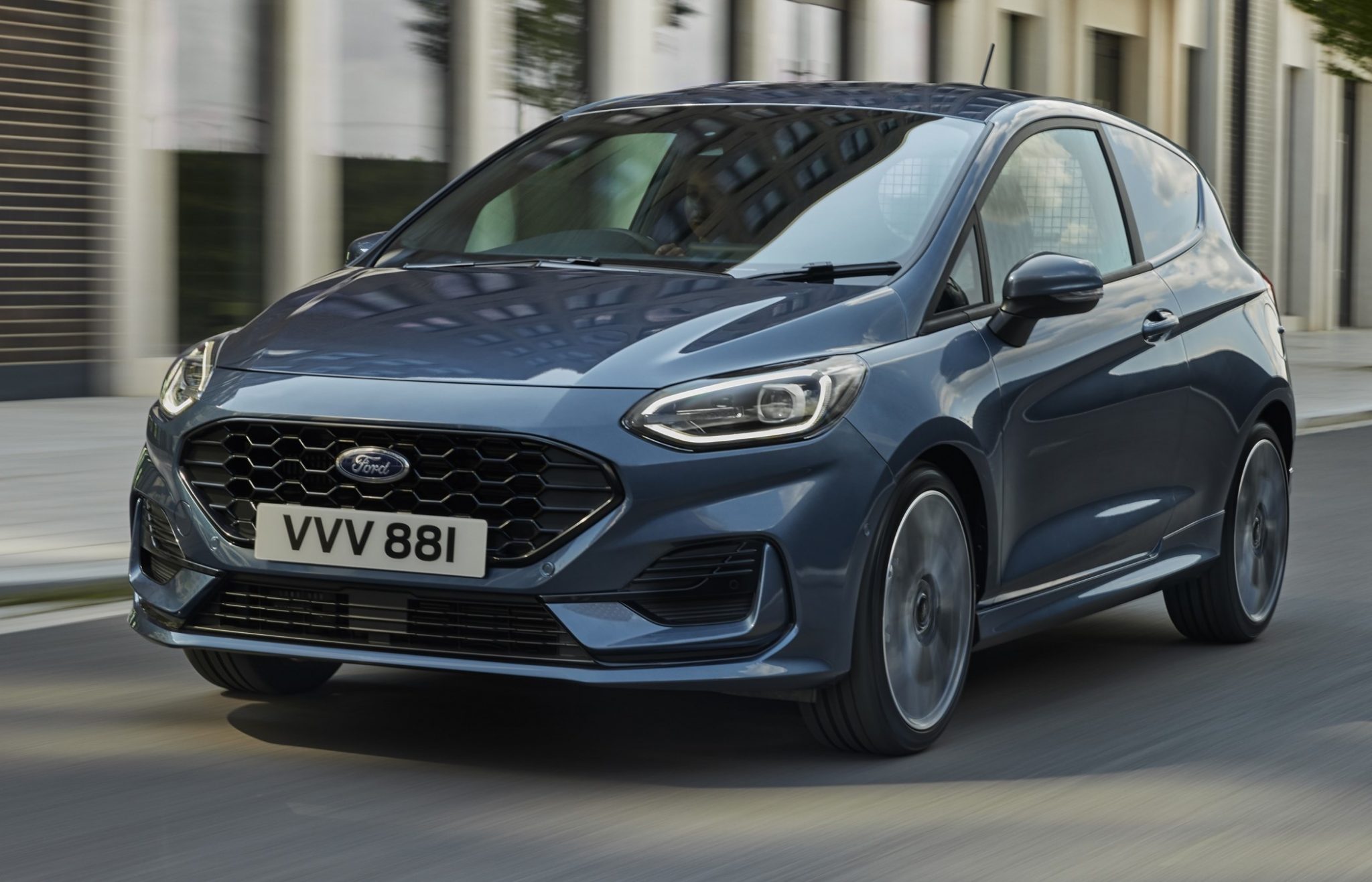 New Ford Fiesta van gets a bold look