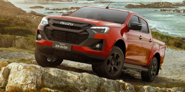 Pick of the new Isuzu D-Max pick-up to illustrate a story about its 2025 launch.