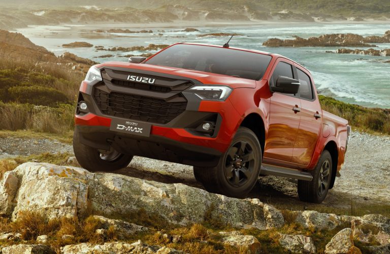 Pick of the new Isuzu D-Max pick-up to illustrate a story about its 2025 launch.